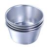 Cookie Bakeware Tumblers Aluminum Zinc Zinc Alloy Round Pudding Mould Baking Tool Egg Tart Mold Muffin Cup