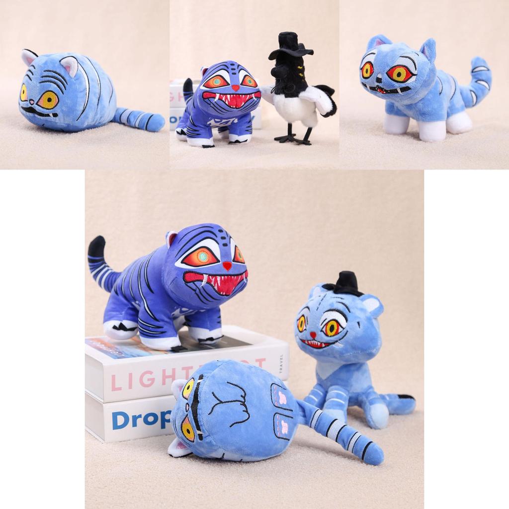 Kpop Demon Hunters Plush Tiger Toy With Soft Short Plush For Collectors And Fans