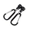 Magnet Buckle Fly Fishing Magnetic Net Release Clip Hanging Holder Lanyard Clip(Double, Black)