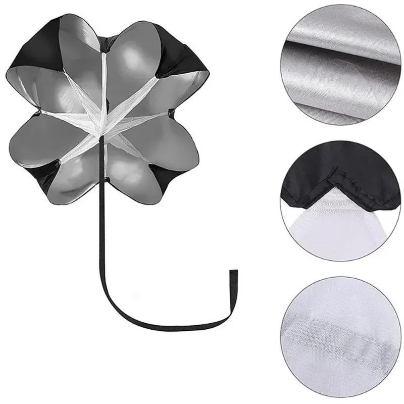 Parachute Agility Training Soccer Fitness Running Chute SportsUmbrella Football Resistance Rope Adjustable Speed