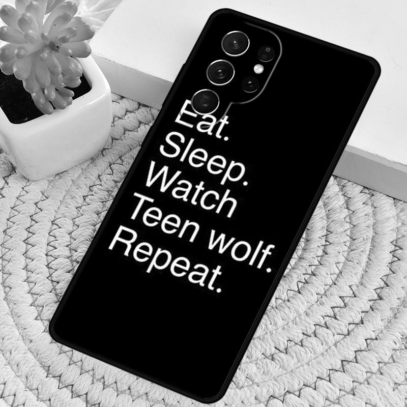 TEEN WOLF QUOTES TV SERIES TPU Phone Case For Samsung Galaxy note 10 pro S26 S25 S24 S23 S22 Ultra Plus S21 FE S20 Cover
