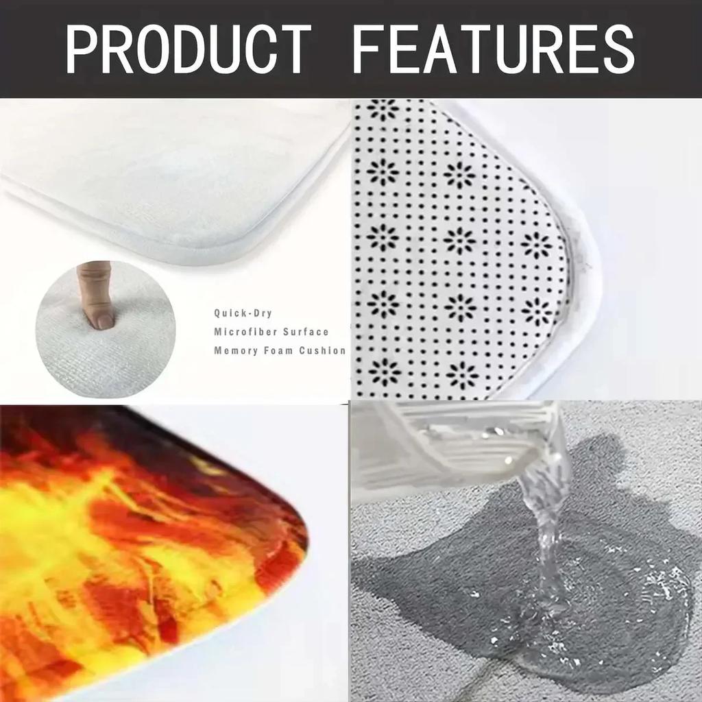 Large Area Rug Rebellious Skull Pattern Carpet Living Room Floor Mat Anti-slip Bedroom Ground Mat Easy To Clean Soft Rug Gift