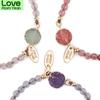 Lady Bracelets Natural Stone Bracelets Rope Chain Bracelets Handmade Quartz For Women Jewelry Voguish Fashionable JewelryFashion Bracelets