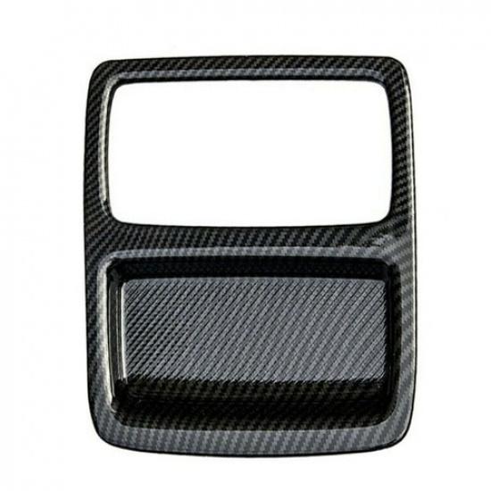 Fits Honda Accord 2018-21 Carbon Fiber HQ Rear Seat Water Cup Holder Cover Trim