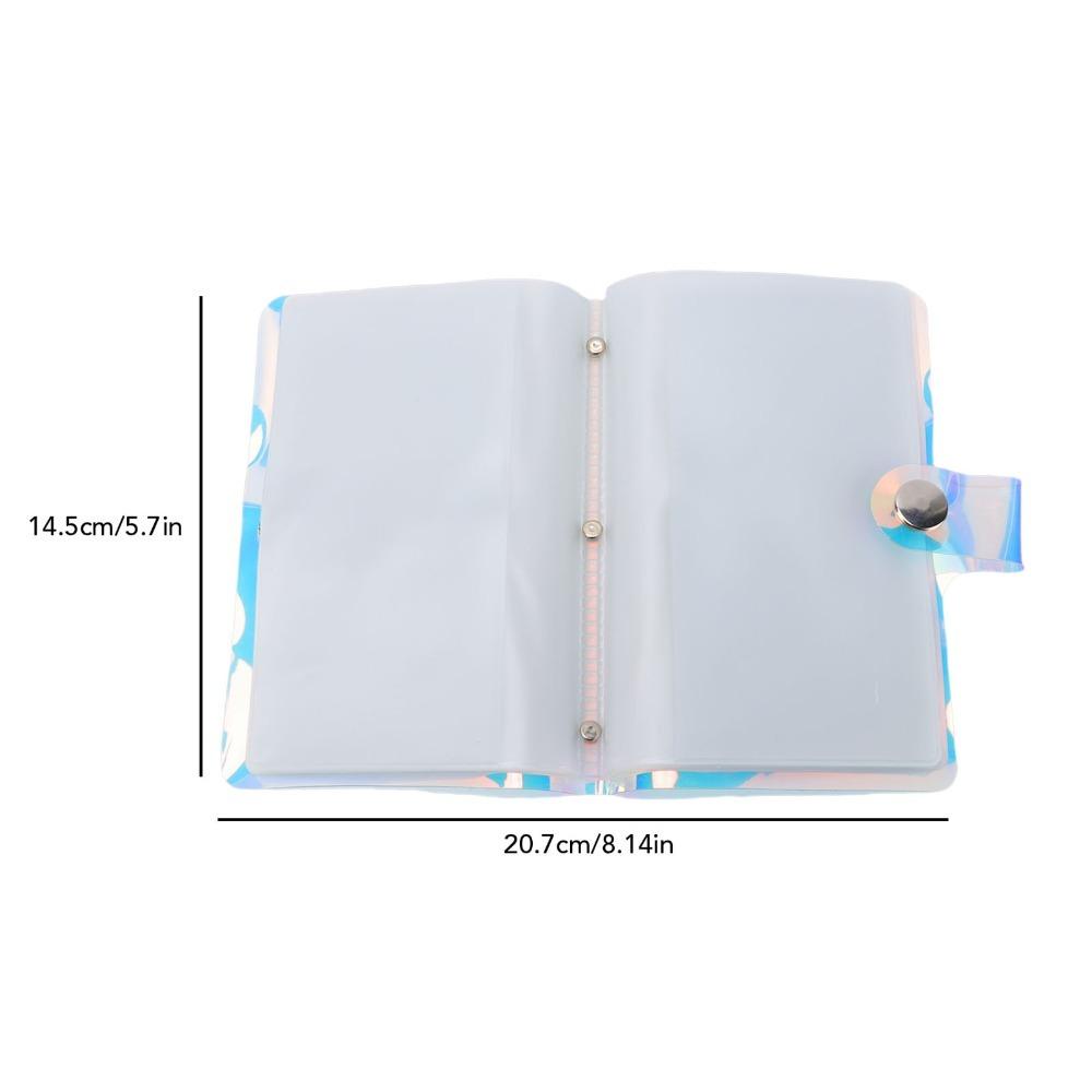 16 Square Slots Nail Stamping Plate Organizer Stamping Plate Holder For Nail Art Stickers