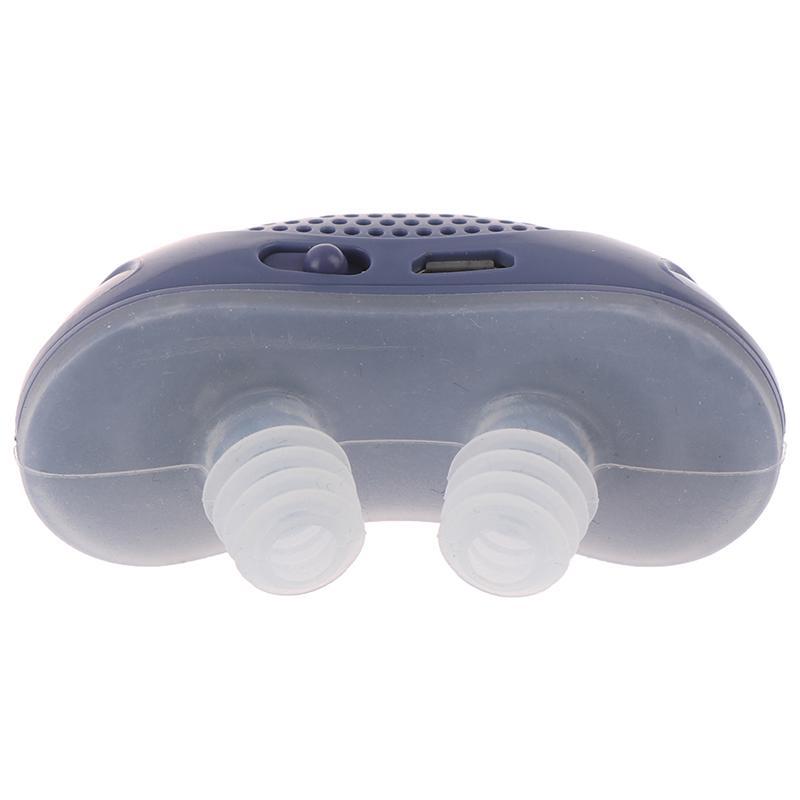 Electric Anti Snore Nose Stopper Breathing Apparatus Aid Relieve Snoring Device