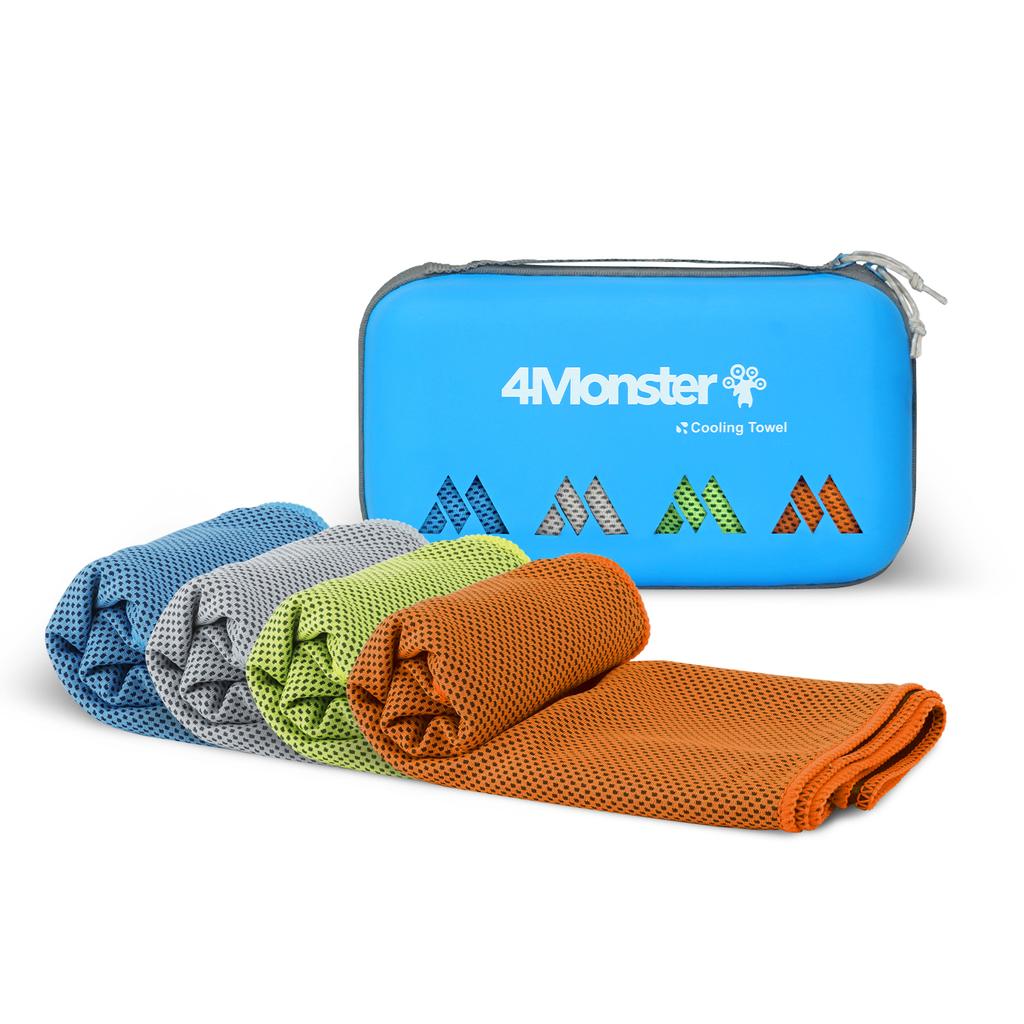 4Monseuteo Cooling Towel 4-In-1 Set