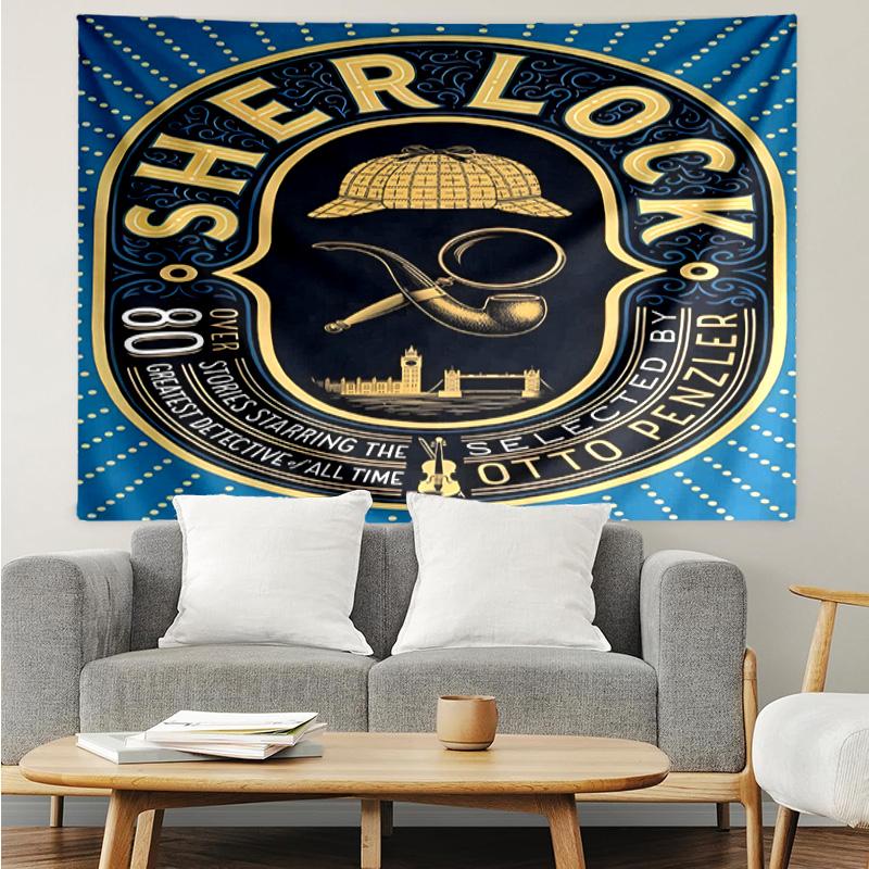 Sherlock Adventure Quick-Dry Tapestry Hanging for Bedroom,Livingroom, Playroom,Decor Art Room Wall Tapestry Holiday and Birthday Gifts