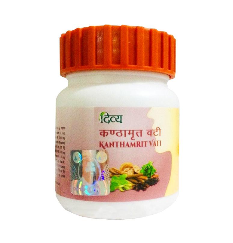 

Кантхамріт Ваті (60 таб), Kanthamrit Vati, Patanjali