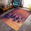 Colorful BT21 Characters Celebration carpet Living room and bedroom mats printing Office chair cushion Dormitory decoration Fashion