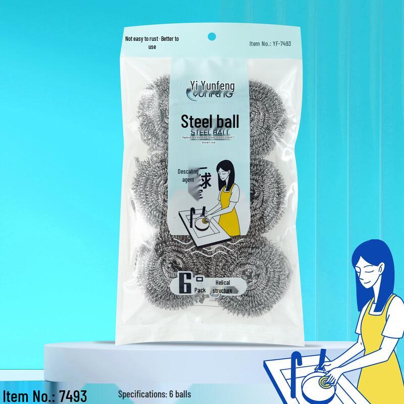 Lazy Rabbit Leju Steel Wool Scrubber Multi-Pack