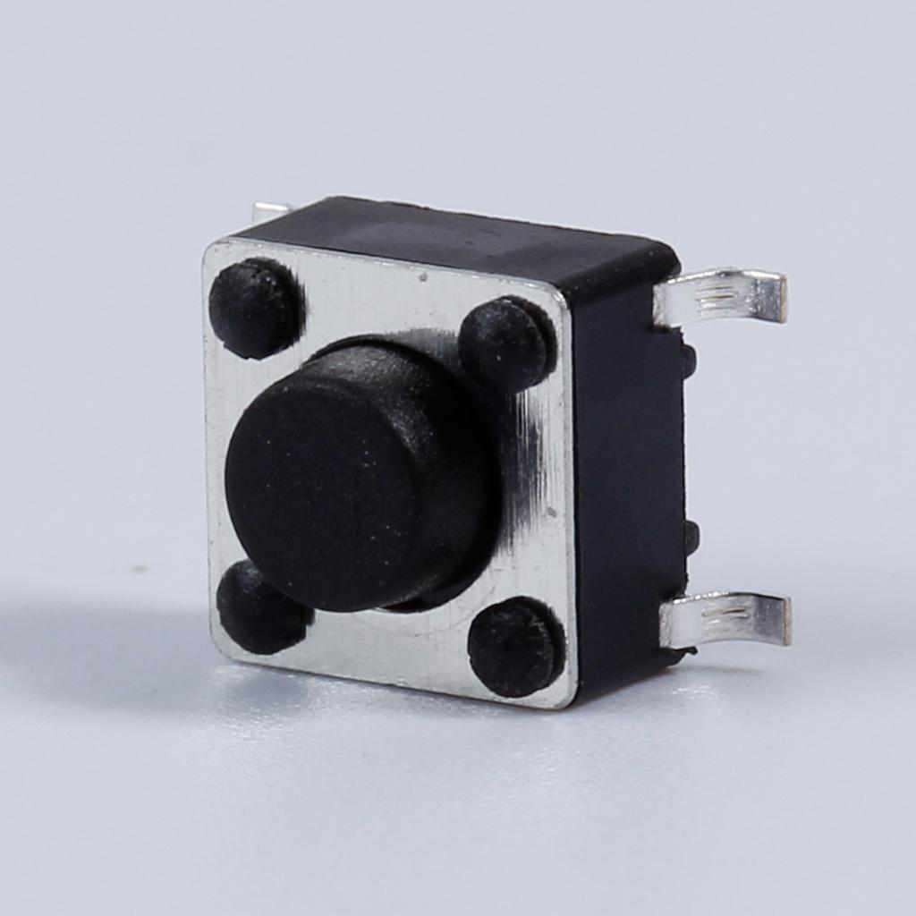 Industrial Grade 6x6mm Tactile Pushbutton Switches 4 Pin Momentary Push Button Switches Assortment for DIY Projects