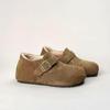 Height-increasing Soft Leather Velcro Shoes with Fleece Single Shoes Are Versatile and Warm Cotton Shoes for Women
