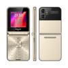 F265 Klapphandy 2,55 Zoll 1400 mAh FM-Radio Kamera Taschenlampe 4 SIM-Karte 2G Feature Phone