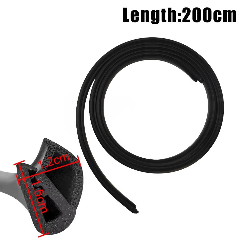 B Pillar Seal Strip Elastic Rubber For B Pillar Car Rubber Seal Strips No Adhesive Auto Door Edge Protection Sealant Accessories