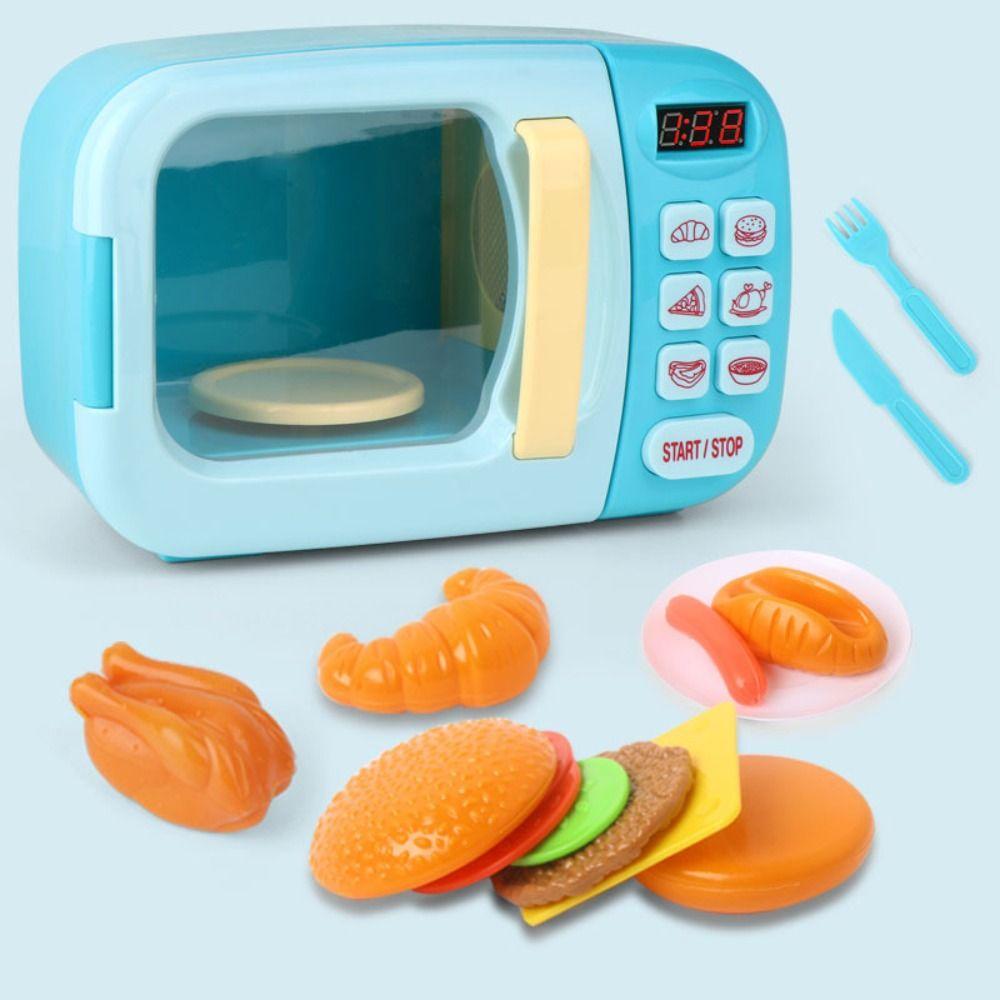 DIY Simulation Microwave Toy Creative Oven Kitchen Toys Household Appliances Toys  Children's Gifts