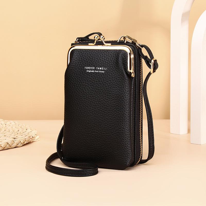 Buy Fashion Small Crossbody Phone Bags Women Mini Matte Leather Shoulder Messenger Bag Clutch