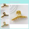 Elegant Korean Style Acetate Hair Clip Fashionable Hollow Design For Women With Natural Fresh Aesthetic
