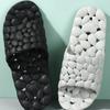 Thick-bottomed cool slippers women's new summer home bath non-slip indoor soft bathroom leakage does not stink feet plastic slippers men