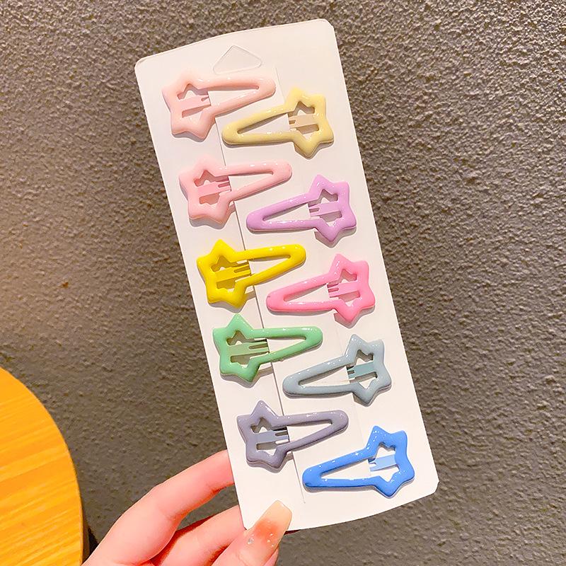 Trendy Y2K Star Hairpin: Cute Millennial & Celebrity-Inspired Side Bangs Clip, Japanese & Korean Style