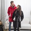 Burgundy Insulated Sweatshirt With Pocket/Snuddie