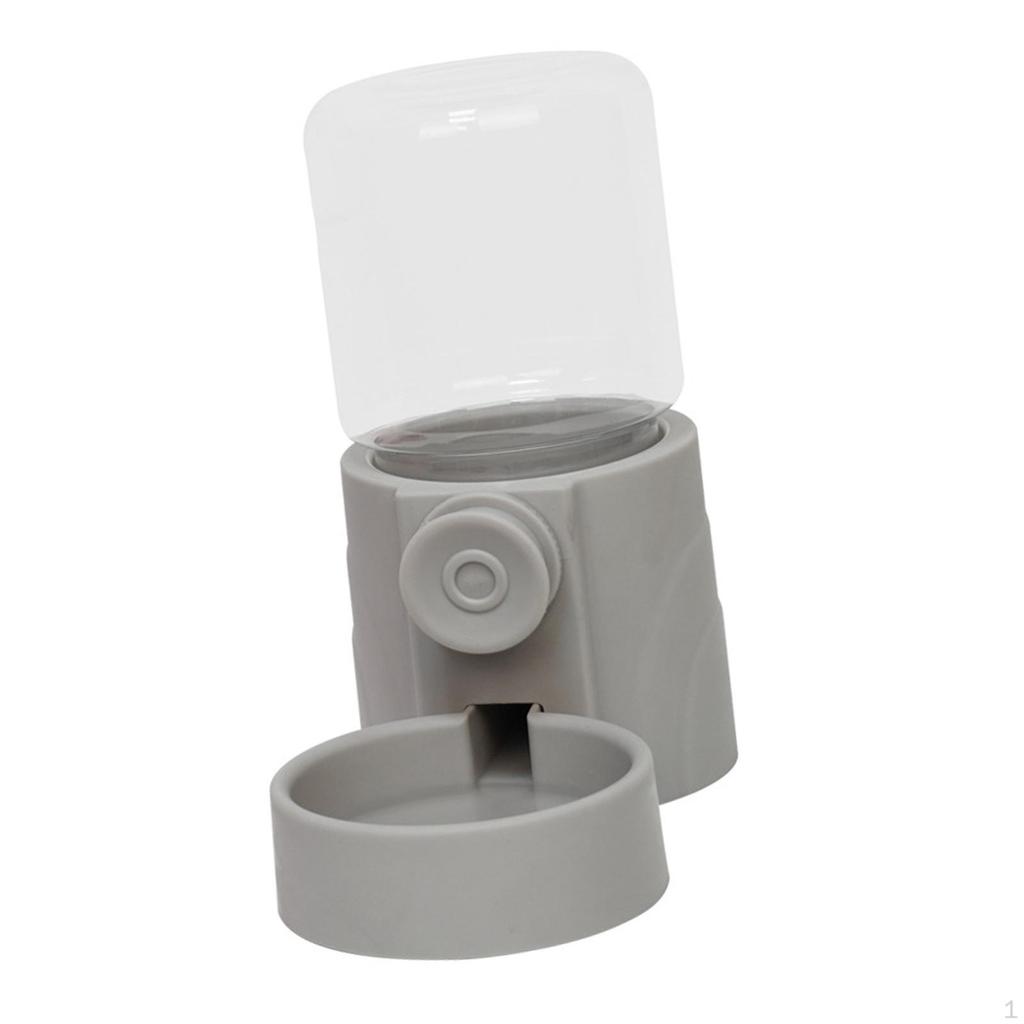 Automatic Cat Dog Feeder Cage Hanging Dispenser Pet Supplies Gravity Food Container