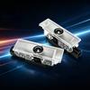 2 Stück Auto Tür Willkommensleuchten LED Projektorlampe Auto Zubehör für Alfa Romeo 159 147 156 166 Giulietta Giulia Mito Stelvio Brera Spider