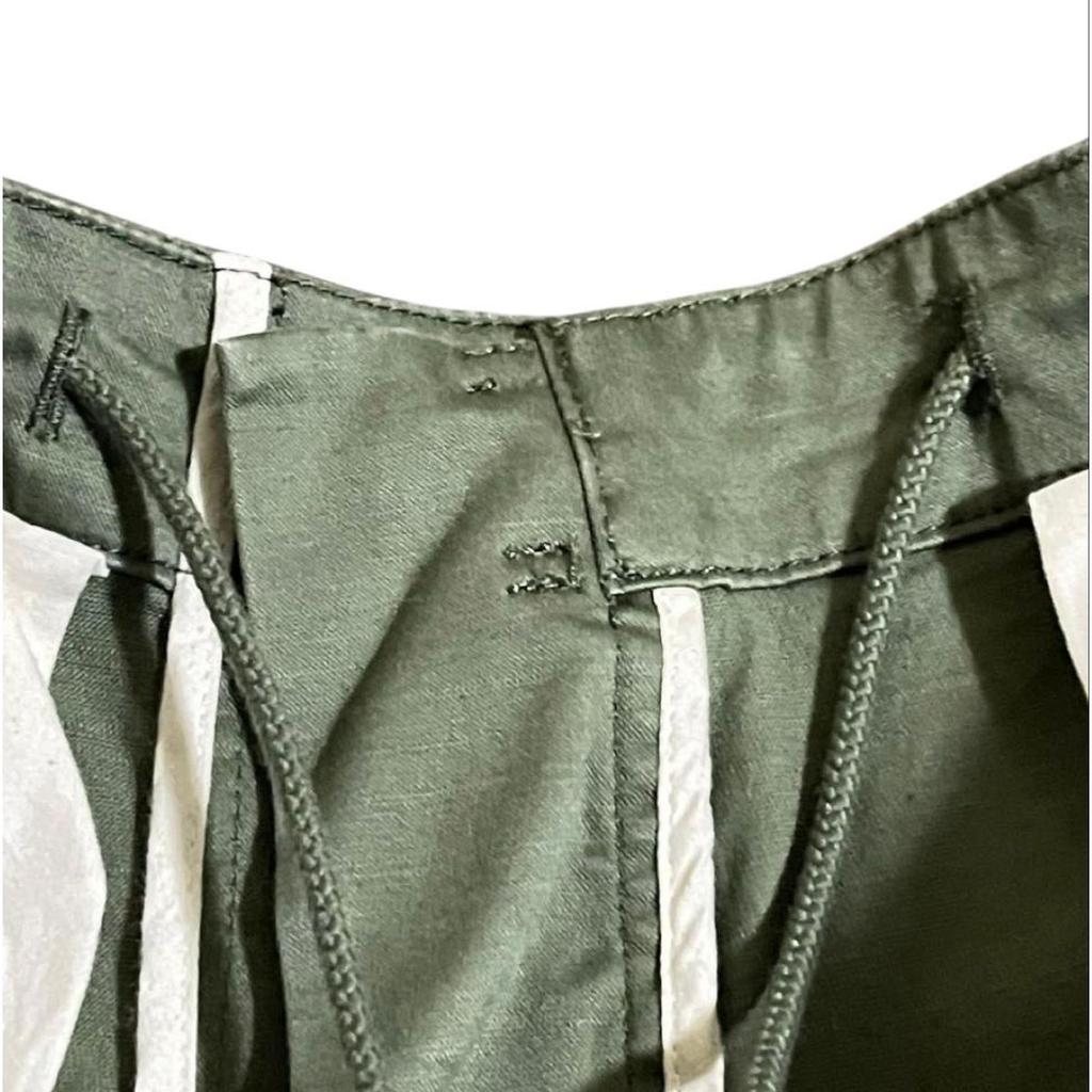 Used Sage De cretBEAMS Military Pants Olive