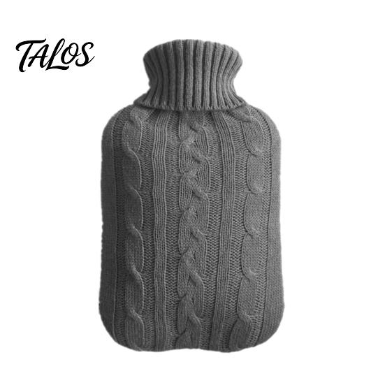 Home Use Hot Water Bag 2000ML Bottle with Knit Cover, Leakproof Rubber Leak Proof for Pain Relief, Winter Warm Neck, Shoulder Back Portable