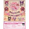Kuromi Thema Kinder Mädchen Happy Birthday Party Dekoration Set Ballon Dekoration Szene Requisite Hintergrundwand