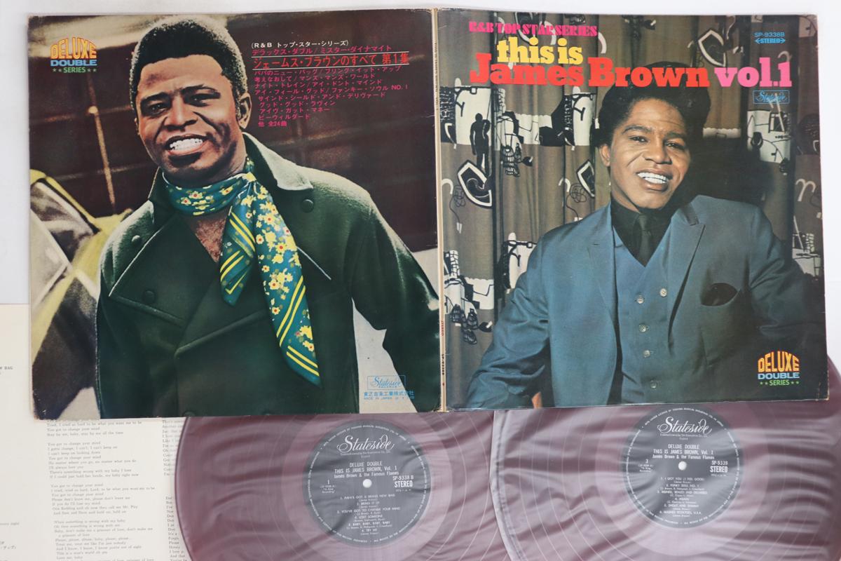 

LP Пластинка JAMES BROWN - This Is James Brown Vol 1 SP9338B STATESIDE Япония Соул/Фанк Б/У