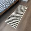 Tappetino da Bagno a Strisce Minimalista Coreano, per Doccia, Bagno, Assorbente Antiscivolo, Decorazione per la Casa