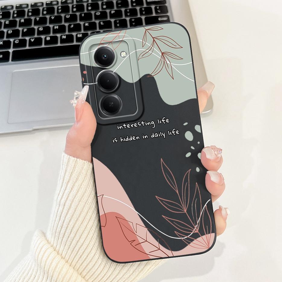 For Xiaomi Redmi 15 5G Case Luxury Art Painted Cover Shockproof Soft TPU Phone Case For Xiaomi Redmi 15 Redmi15 4G Fundas Bumper