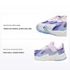 Li Ning Comfortable Non-Slip Shock Absorbing Durable Lightweight Kids Casual Shoes Kids Casual Shoes White Blue Pink YKNS068-14