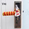 Christmas Party Home Decor Knitted Doorknob Covers, Santa Reindeer Decor, Anti?Slip Protector Sleeves, Door Holiday Decoration Supplies Handle