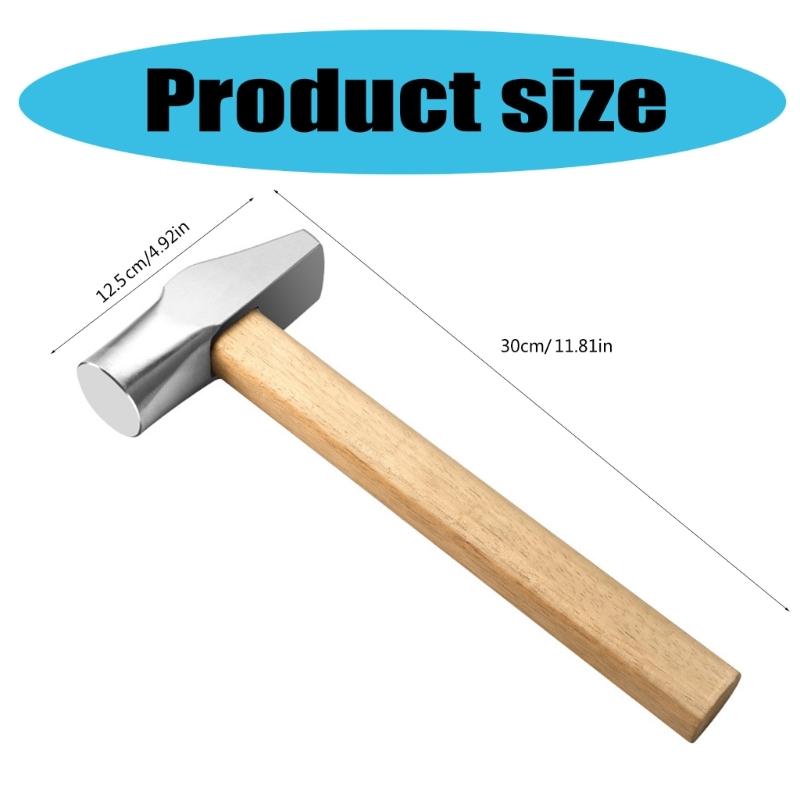 Professional Metalworking Hammer Metal Sculpting Tool Forging Hammer for Jewelers and Enthusiasts in Goldsmithing