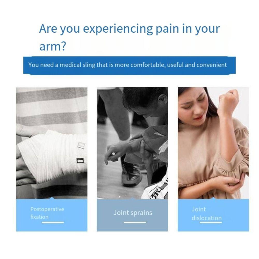 For Arm Fracture Dislocation Arm Strap Fixed Shoulder Neck And Wrist Arm Sling Forearm Sling