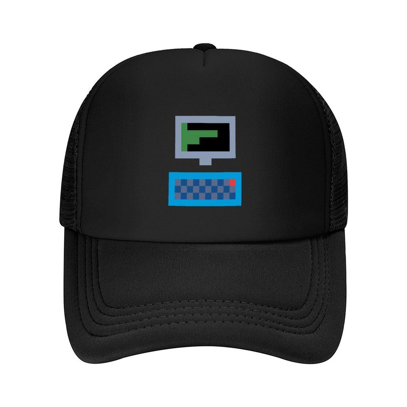 Pixel Computer Baseball Cap designer cap tea Hat foam party Hat Rugby Women Unisexs