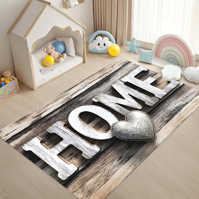 2D Flat Floor Mat for Multi-purpose Decoration in The Entrance Bedroom Kitchen and Bathroom Carpet for Homeroom Decor Area Rug