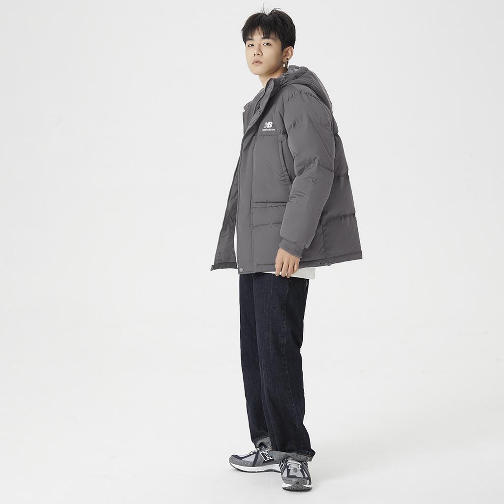 New Balance Warm Down Jacket Asia Sizing 'Grey' Men's AMJ23344-ZNC