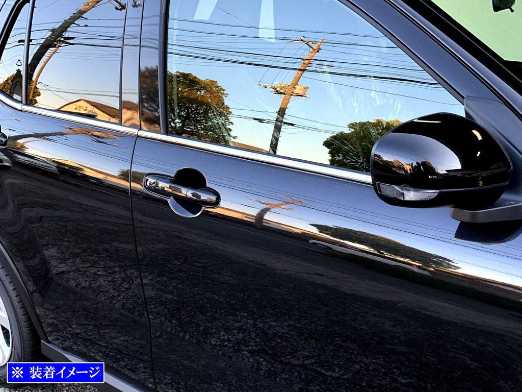 BRIGHTZ Rise A200A A210A Finish Stainless Steel Window Moulds for A and 210 Ultra-Mirror (6-Piece Set) [WIN-SIL-145] A200, A210, 200,