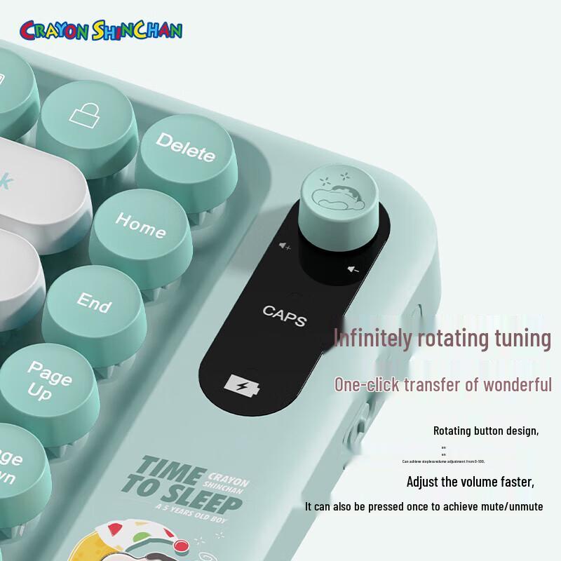 ROCK Crayon Shin-chan Wireless Keyboard Mouse Combo