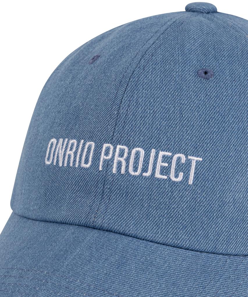 ONRIDPROJECT Denim Logo Ball Cap - Light Blue
