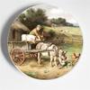 Walter Hunt Fratelli Pittura Arte Piatto Edgar Hunt Animale Cane Gatto Pecora Cavallo Piatto Decorativo Piatto da Appendere Arte Sfondo