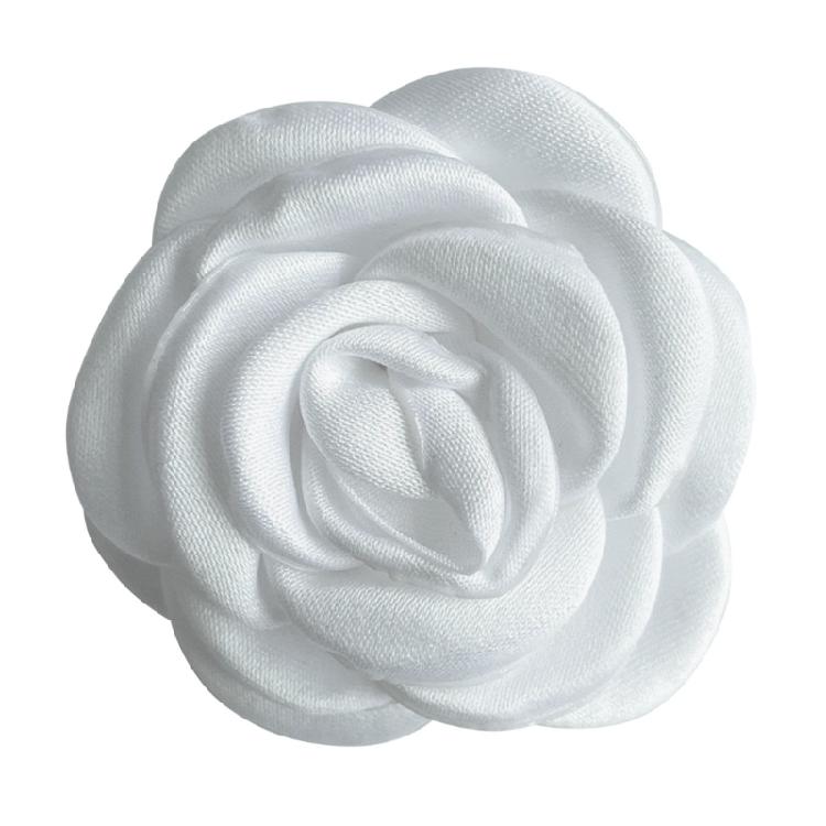 

Clothing Decorative Breast Flower Camellia Corsage Pin Alloy Material for Women