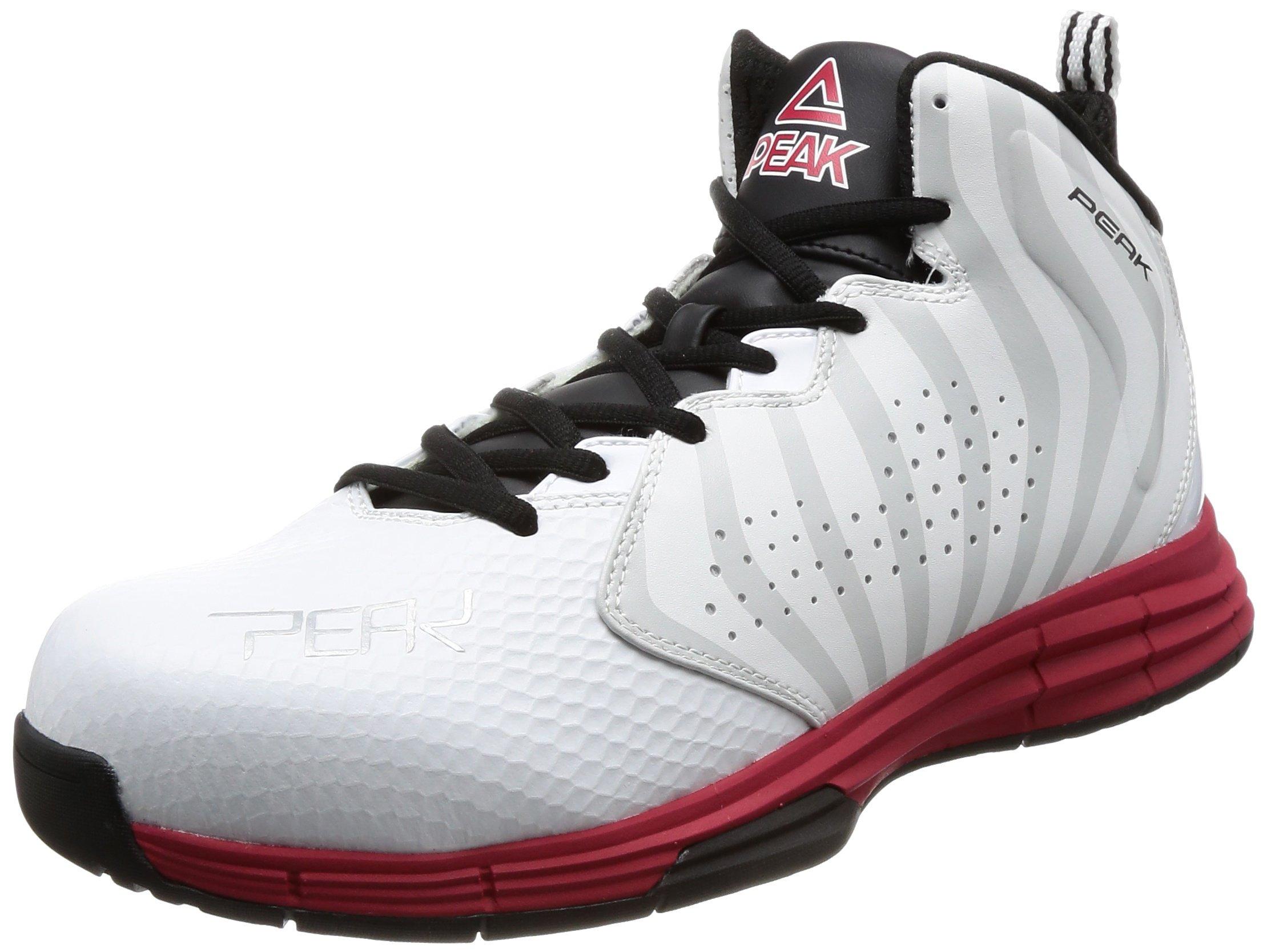

PEAKSAFETY BAS Безопасность JSAA Тип A Про Кроссовки для Высокого Размера 3E 4503/4504 Обувь/Рабочая Обувь, Сертифицированная, Строительство, Амортизация, Мужская, Белый/Красный, 25.5