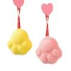 Kids Bath Sponge & Shampoo Brush: Newborn Konjac Exfoliating Puff and Cotton Bath Ball