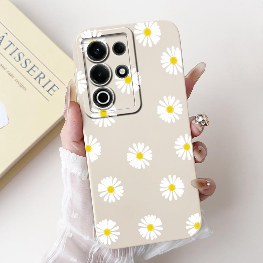 For Itel S25 Ultra S686LN Phone Case Liquid Silicone Soft Back Cover For Itel S25 S685LN Bumper Dragon Cat Flower Butterfly Capa