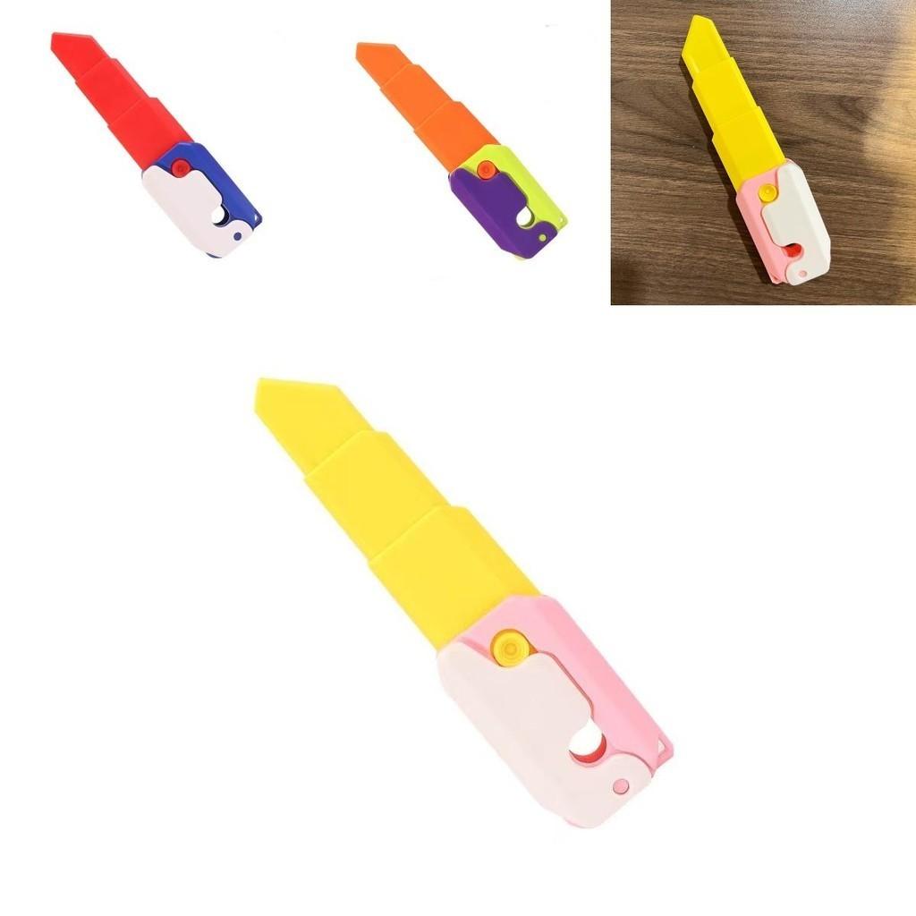 Large Carrot Knife Toy 3d Gravity Upgrade Edition Trendy Stress Relief Toy