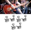 6PCS Metal Guitar String Tuning Peg Split Shaft Guitar Tuners Guitar Tuner Key Guitar Replacement
